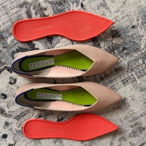 Rothy’s The Point - Rose Gold - 9